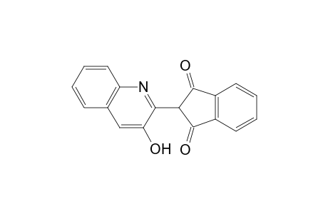 1H-Indene-1,3(2H)-dione, 2-(3-hydroxy-2-quinolinyl)-