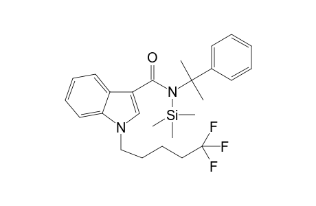 N-(2-phenylpropan-2-yl)-1-(5,5,5-trifluoropentyl)-N-(trimethylsilyl)-1H-indole-3-carboxamide