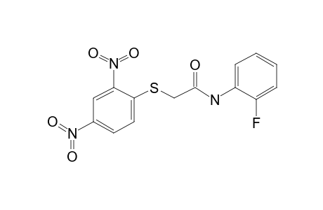 Acetamide, N-(2-fluorophenyl)-2-(2,4-dinitrophenylthio)-