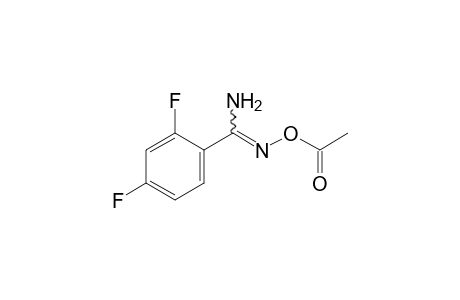 O-acetyl-2,4-difluorobenzamidoxime