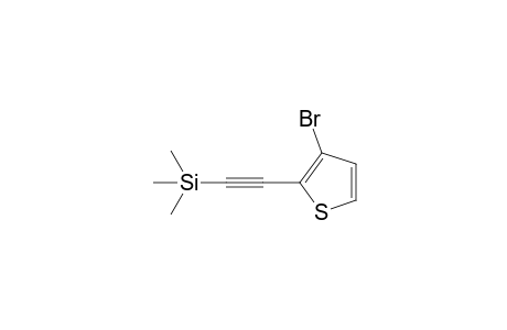 3-Bromo-2-(2-trimethylsilylethyn-1-yl)thiophene