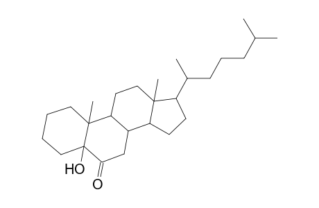 5a-Cholestan-6-on-5a-ol