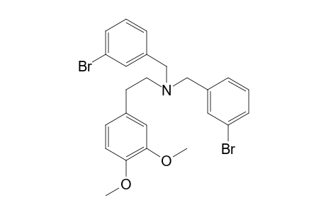 3,4-Dimethoxyphenethylamine N,N-bis(3-bromobenzyl)