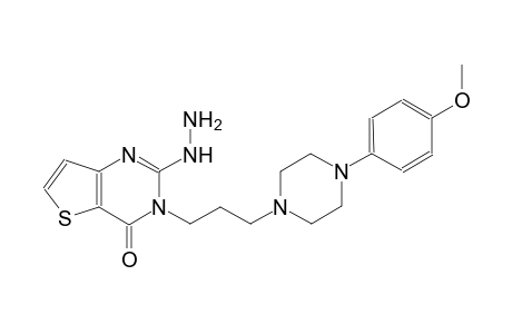 thieno[3,2-d]pyrimidin-4(3H)-one, 2-hydrazino-3-[3-[4-(4-methoxyphenyl)-1-piperazinyl]propyl]-