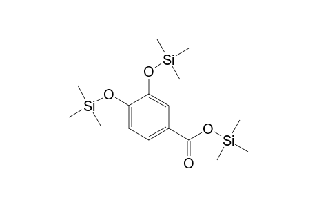 Benzoic acid,3,4-bis[(trimethylsilyl)oxy]-,trimethylsilyl ester