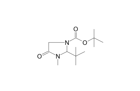 tert-Butyl 2-tert-butyl-3-methyl-4-oxo-1-imidazolidinecarboxylate