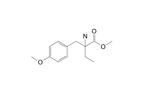 Methyl 2-amino-2-(4'-methoxybenzyl)butyrate