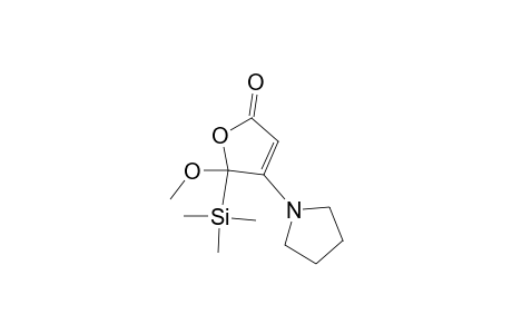 5-Methoxy-5-trimethylsilyl-4-(pyrrolidin-1-yl)-furan-2(5H)-one