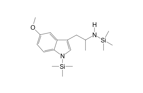 5-Methoxy-alpha-methyltryptamine 2TMS