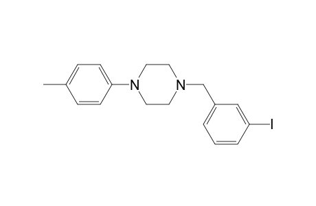 1-(3-Iodobenzyl)-4-(4-methylphenyl)piperazine