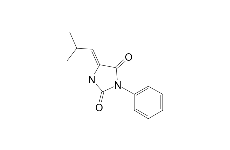 2,4-Imidazolidinedione, 5-(2-methylpropylidene)-3-phenyl-