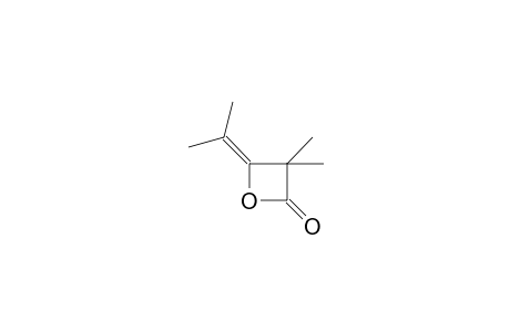 3,3-dimethyl-4-isopropylidene-2-oxetanone