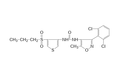 1-[3-(2,6-dichlorophenyl)-5-methyl-4-isoxazolyl]-3-[4-(propylsulfonyl)-3-thienyl]urea