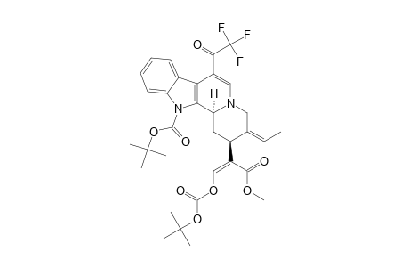 NA'-O-DI-BOC-6-TRIFLUOROACETYL-5,6-DIDEHYDRO-Z-GEISSOSCHIZINE