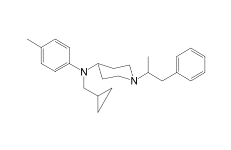 N-Cyclopropylmethyl-N-4-methylphenyl-1-(1-phenylpropan-2-yl)piperidin-4-amine