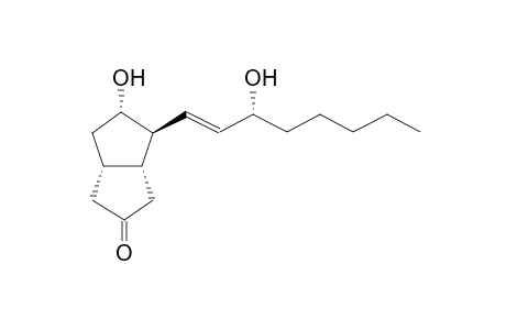 3ALPHA-HYDROXY-2BETA-[3ALPHA-HYDROXY-1(E)-OCTENYL]BICYCLO[3.3.0]OCTAN-7-ONE