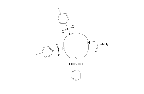 1,4,7-tris(p-tolylsulfonyl)-1,4,7,11-tetraazacyclotetradecane-11-acetamide