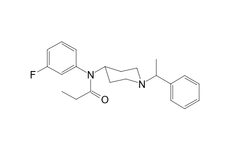 N-3-fluorophenyl-N-[1-(1-phenylethyl)piperidin-4-yl]propanamide