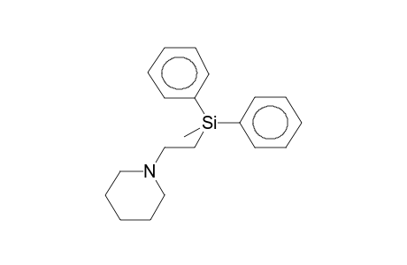 (PIPERIDINOETHYL)METHYLDIPHENYLSILANE