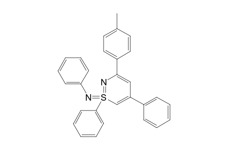 1-(N-Phenylimine)-1,5-diphenyl-3-(4-tolyl)-1,2-thiazine