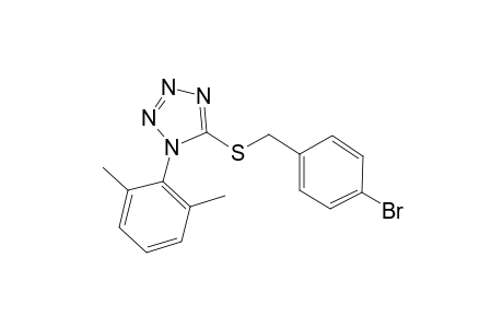 5-[(4-Bromobenzyl)thio]-1-(2,6-dimethylphenyl)-1H-1,2,3,4-tetrazole