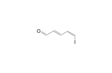 2E,4Z-5-Iodopenta-2,4-dienal