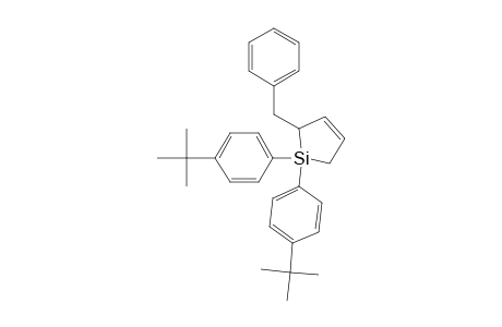 2-Benzyl-1,1-bis(4-tert-butylphenyl)-1-silacyclo-3-pentene