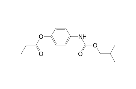 4-[(Isobutoxycarbonyl)amino]phenyl propionate