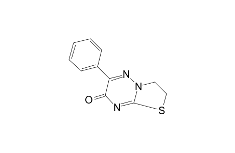 2,3-dihydro-6-phenyl-7H-thiazolo[3,2-b]-as-triazin-7-one