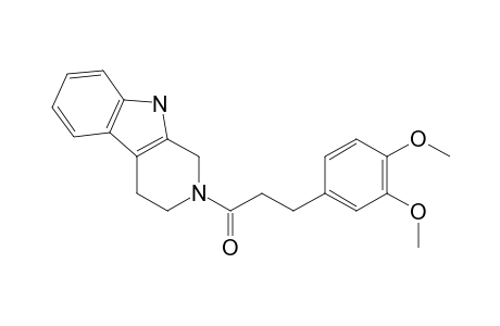 2-[3-(3,4-Dimethoxyphenyl)-propionyl]-1,2,3,4-tetrahydro-beta-carboline