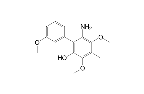 6-Amino-3,3',5-trimethoxy-4-methyl-[1,1'-biphenyl]-2-ol