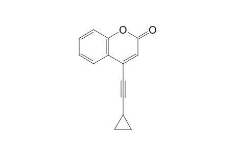 4-(Cyclopropylethynyl)-2H-chromen-2-one