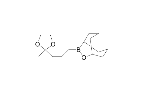 10-(4-(2-Methyl-1,3-dioxolan-2-yl)propyl)-9-oxa-10-borabicyclo[3.3.2]decane