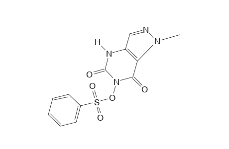 6-HYDROXY-1-METHYL-1H-PYRAZOLO[4,3-d]PYRIMIDINE-5,7(4H,6H)-DIONE, BENZENESULFONATE