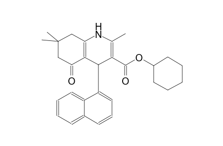 cyclohexyl 2,7,7-trimethyl-4-(1-naphthyl)-5-oxo-1,4,5,6,7,8-hexahydro-3-quinolinecarboxylate