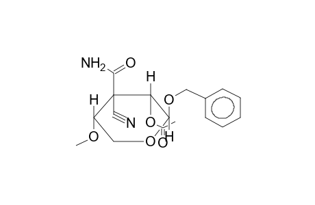 BENZYL 2-O-ACETYL-4-O-METHYL-3-DEOXY-3-C-CARBAMOYL-3-C-CYANO-BETA-L-XYLOPYRANOSIDE