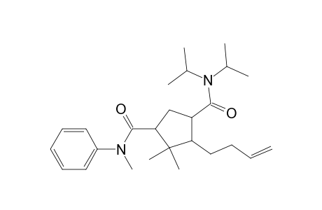 2-(3'-butenyl)-N,N-diisopropyl-N'-phenyl-N',3,3-trimethyl-1,4-cyclopentanedicarboxamide