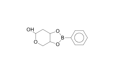 2-Phenyltetrahydro-4H-[1,3,2]dioxaborolo[4,5-c]pyran-6-ol