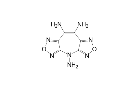 4H-Bis[1,2,5]oxadiazolo[3,4-b:3',4'-f]azepine-4,8,9-triamine