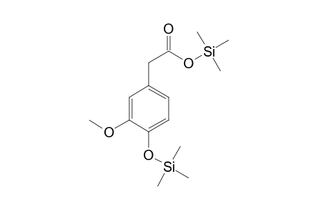 Benzeneacetic acid, 3-methoxy-4-[(trimethylsilyl)oxy]-, trimethylsilyl ester