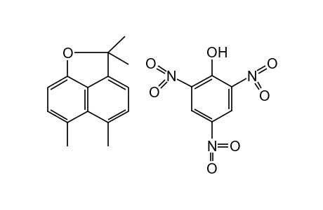 2,2,5,6-TETRAMETHYL-2H-NAPHTHO[1,8-bc]FURAN, PICRATE