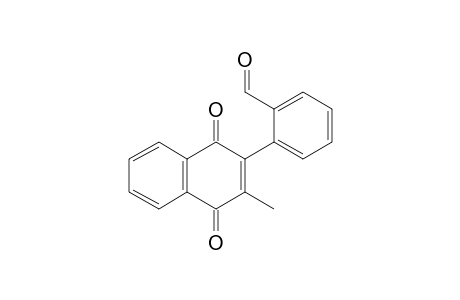 2-(3'-Methyl-1',4'-dioxo-1',4'-dihydro-2'-naphthalenyl)-benzaldehyde