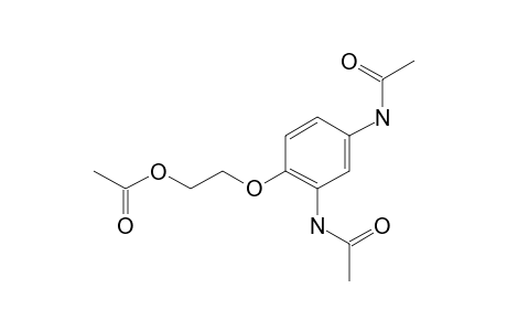 2-(2,4-Diaminophenoxy)ethanol, N,N',o-tris-acetyl