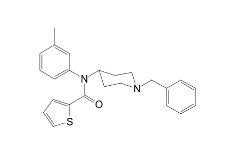 N-(1-Benzylpiperidin-4-yl)-N-(3-methylphenyl)thiophene-2-carboxamide