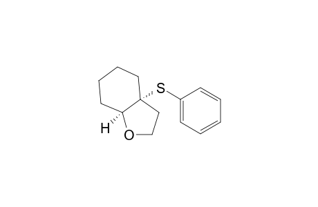 Benzofuran, octahydro-3a-(phenylthio)-, cis-