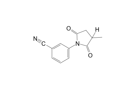 N-(m-cyanophenyl)-2-methylsuccinimide