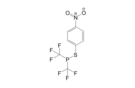 (4-nitrophenylthio)bis(trifluoromethyl)phosphine