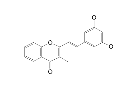 Chromone, 2-[2-(3,5-dihydroxyphenyl)etheny]-3-methyl-