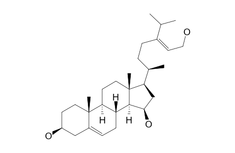 Stigmasta-5,24(28)-diene-3,15,29-triol, (3.beta.,15.beta.,24Z)-