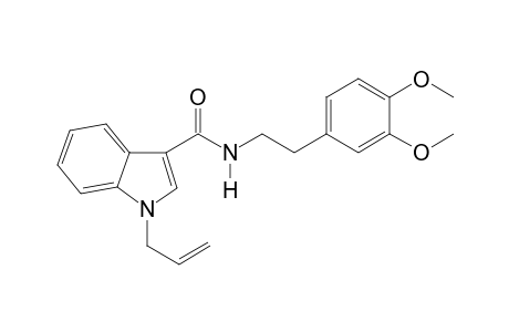 N-[2-(3,4-Dimethoxyphenyl)ethyl]-1-(prop-2-en-1-yl)-1H-indole-3-carboxamide